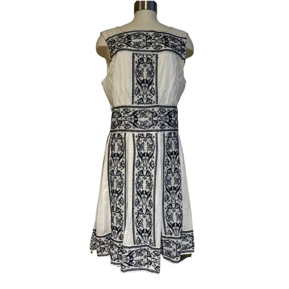 Max Studio Dresses & Skirts - Max Studio Dress Pleated Midi Cotton Sleeveless Floral Boho Spring New